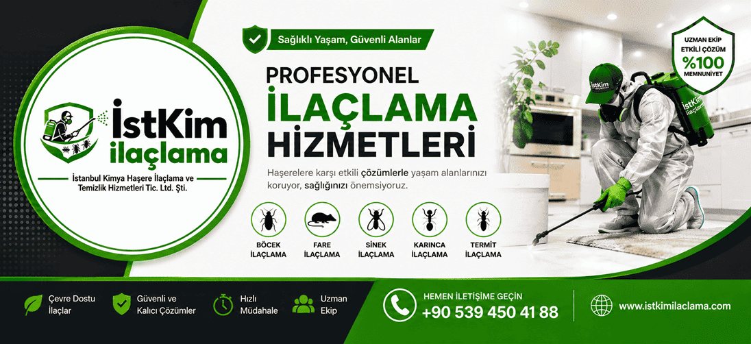 İstKim İlaçlama - İstanbul Profesyonel Böcek ve Haşere İlaçlama